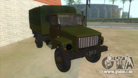 Le GAZ 33081 Sadko Military pour GTA San Andreas
