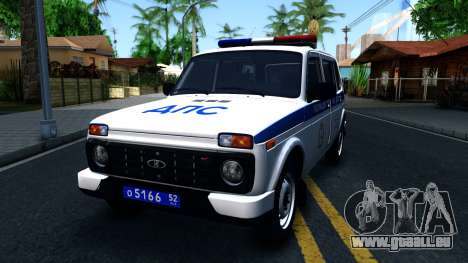 Lada 4x4 21310-59 Urban 2016 Russian Police für GTA San Andreas