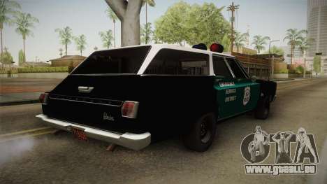 Plymouth Belvedere Station Wagon 1965 NYPD pour GTA San Andreas