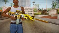 Cross Fire - M4A1-S Iron Beast Noble Gold pour GTA San Andreas