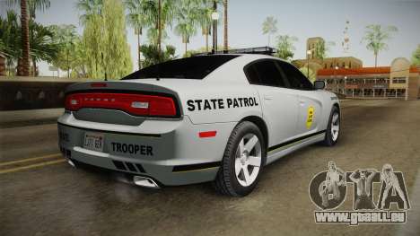 Dodge Charger 2012 Iowa State Patrol für GTA San Andreas