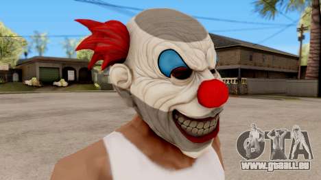Maske Böser Clown für GTA San Andreas