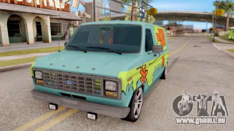 Ford Econoline 150 Scooby-Doo Mystery Machine für GTA San Andreas