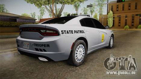 Dodge Charger 2015 Iowa State Patrol für GTA San Andreas