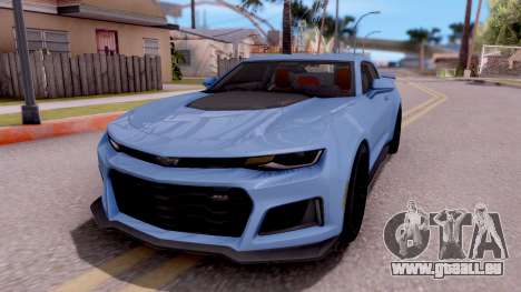 Chevrolet Camaro ZL1 2017 pour GTA San Andreas