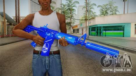 Dark Blue Weapon 2 für GTA San Andreas