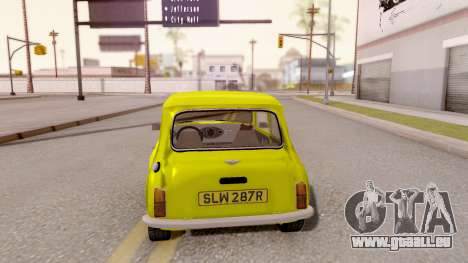 Mini Cooper 1300 Mr Bean pour GTA San Andreas