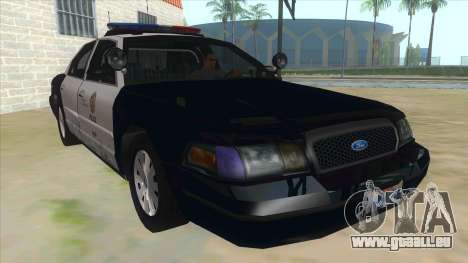 Ford Crown Victoria Police Interceptor pour GTA San Andreas