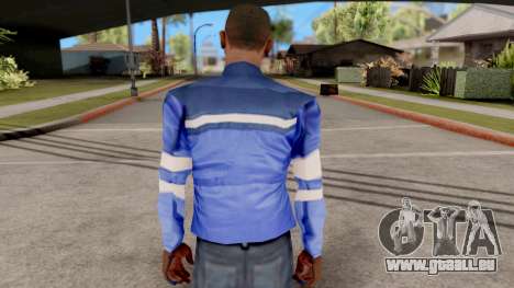 Blaue Jacke für GTA San Andreas