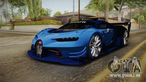 Bugatti Vision GT pour GTA San Andreas