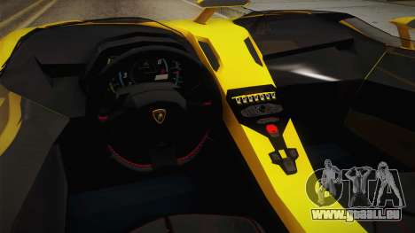 Lamborghini Aventador J pour GTA San Andreas