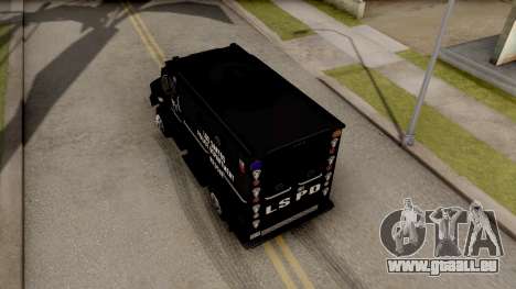 BearCat SWAT Truck pour GTA San Andreas