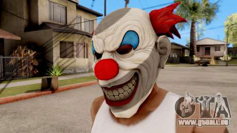 Maske Böser Clown für GTA San Andreas