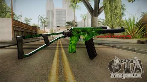Green AK-47 pour GTA San Andreas