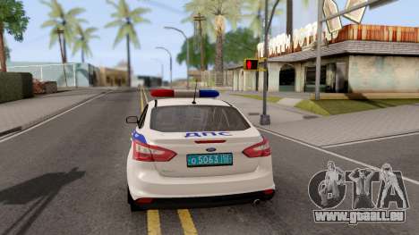 Ford Focus 3 Russisan Police für GTA San Andreas