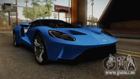 Ford GT 2017 für GTA San Andreas
