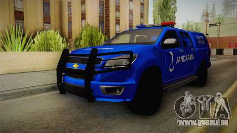 Chevrolet S10 Turkish Gendarmerie CSI Unit für GTA San Andreas