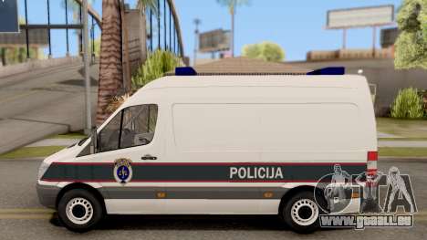 Mercedes-Benz Sprinter BIH Police Van pour GTA San Andreas