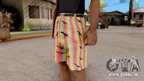 Shorts mit Möwen für GTA San Andreas