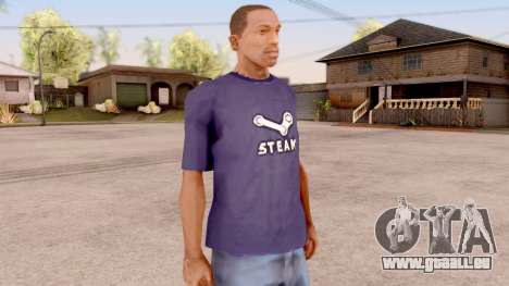Steam T-Shirt für GTA San Andreas