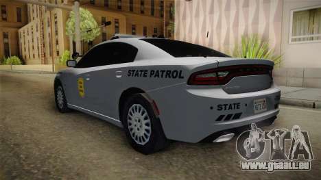 Dodge Charger 2015 Iowa State Patrol für GTA San Andreas