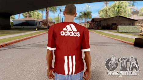 Adidas T-Shirt Red pour GTA San Andreas