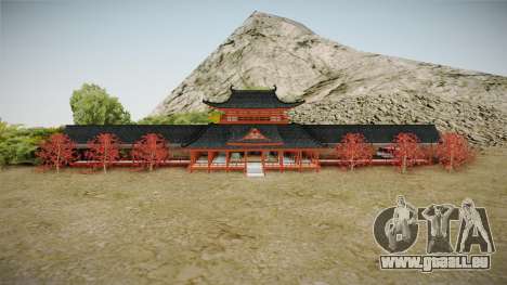 Way of Samurai 4 Wind Palace pour GTA San Andreas