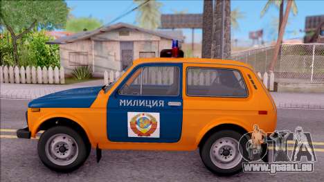 VAZ-2121 Niva Polizei der UdSSR für GTA San Andreas