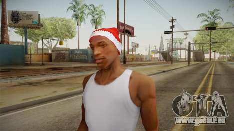 Rouge chapeau de Santa Claus pour GTA San Andreas