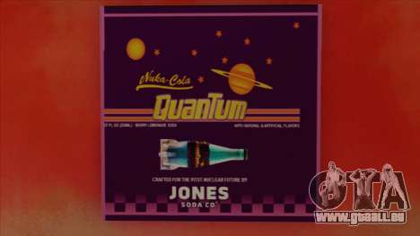 Nuka Cola Quantum from Fallout 4 AD wall in East pour GTA San Andreas