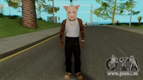 Das Schwein Maske für GTA San Andreas