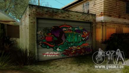 Graffiti an garage für GTA San Andreas