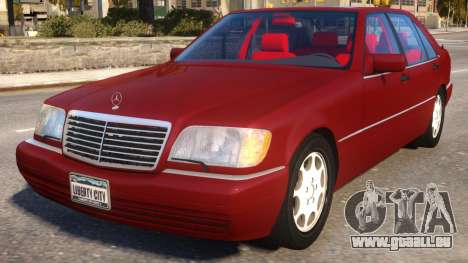 Mercedes-Benz S600L W140 pour GTA 4