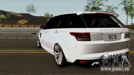 Land Rover Range Rover Sport SVR pour GTA San Andreas