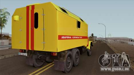 ZIL-131 gaz service d'Urgence de l'Ukraine pour GTA San Andreas