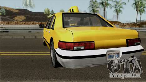 Echo Taxi Sa Style pour GTA San Andreas