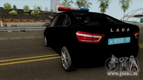 Lada Vesta Traffic Police v2 pour GTA San Andreas