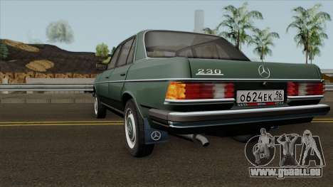 Mercedes-Benz 230 W123 pour GTA San Andreas