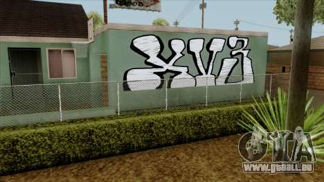 Graffiti dans le Quartier de Idlewood pour GTA San Andreas