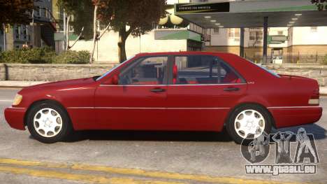 Mercedes-Benz S600L W140 pour GTA 4