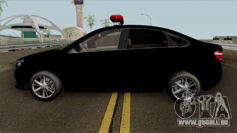 Lada Vesta Traffic Police v2 für GTA San Andreas