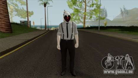 Payday 2 Wolf Reservoir Dogs (Fan Made) pour GTA San Andreas