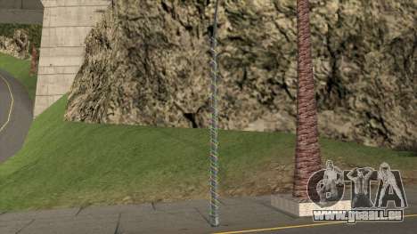 Lichter und Säulen Geschmückt mit Girlanden für GTA San Andreas