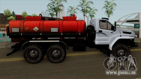 Oural De Carburant Du Camion À Côté pour GTA San Andreas