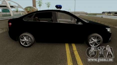 Lada Vesta Traffic Police v2 für GTA San Andreas