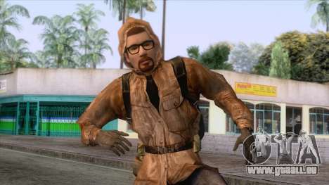 Freeman gekleidet wie ein Stalker für GTA San Andreas