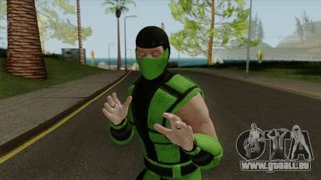 Mortal Kombat X Klassic Human Reptile für GTA San Andreas