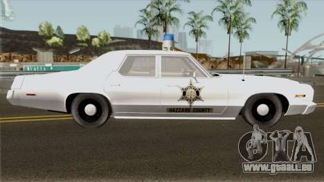 Dodge Monaco Hazzard County Sheriff pour GTA San Andreas