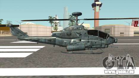 AH 1W Super Cobra Gunship für GTA San Andreas