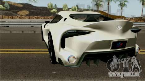 Toyota Supra FT-1 Concept 2014 für GTA San Andreas